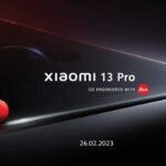 The Xiaomi 13 Pro Launch in India on February 26