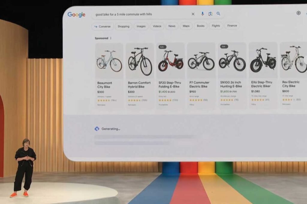 Google's Generative AI Search in Shopping